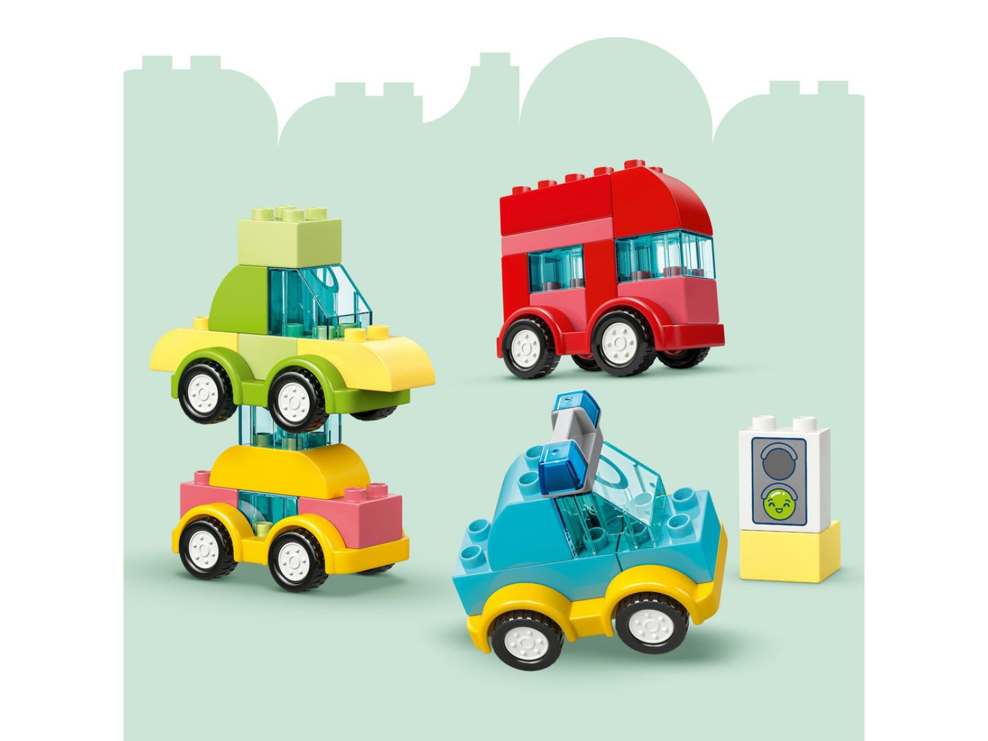 Конструктор LEGO DUPLO My First Творчі транспортні засоби (10474) — фото 6