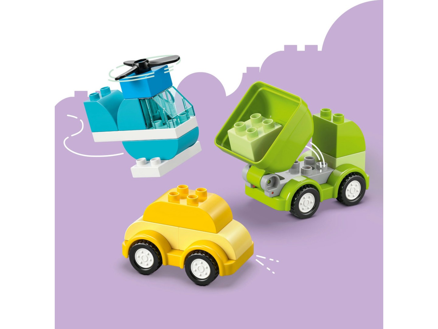 Конструктор LEGO DUPLO My First Творчі транспортні засоби (10474) — фото 8