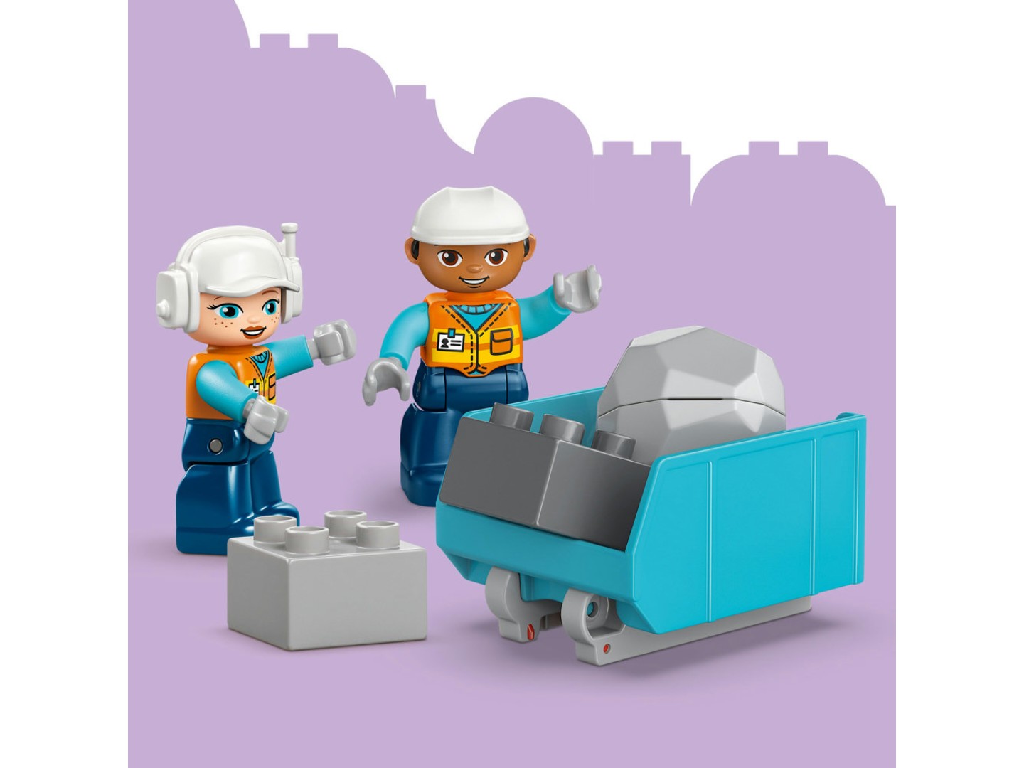 Конструктор LEGO DUPLO Town 3-в-1 Будівельна техніка (10475) — фото 8