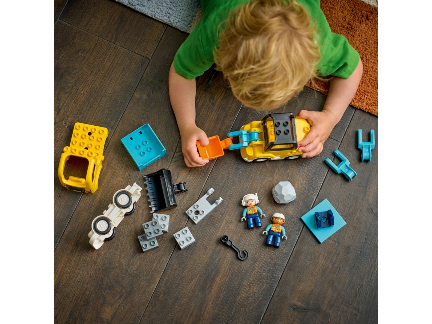Конструктор LEGO DUPLO Town 3-в-1 Будівельна техніка (10475) — фото 9