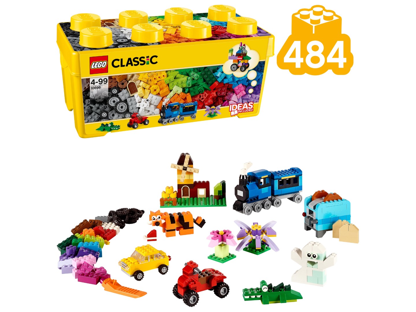 Конструктор LEGO Classic Набір для творчості середнього розміру (10696) — фото 1