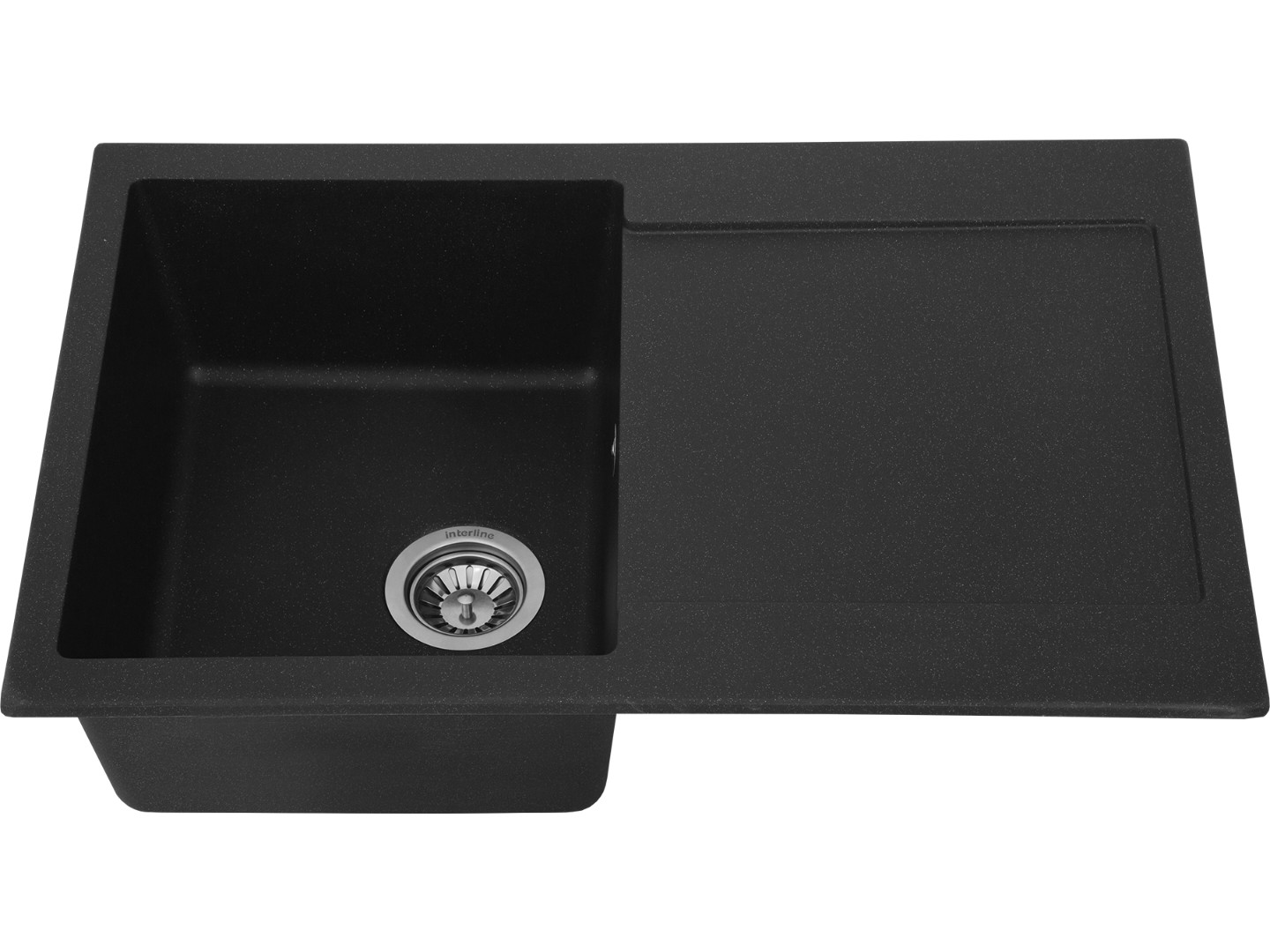 Мийка кухонна Interline Vega Black — фото 2