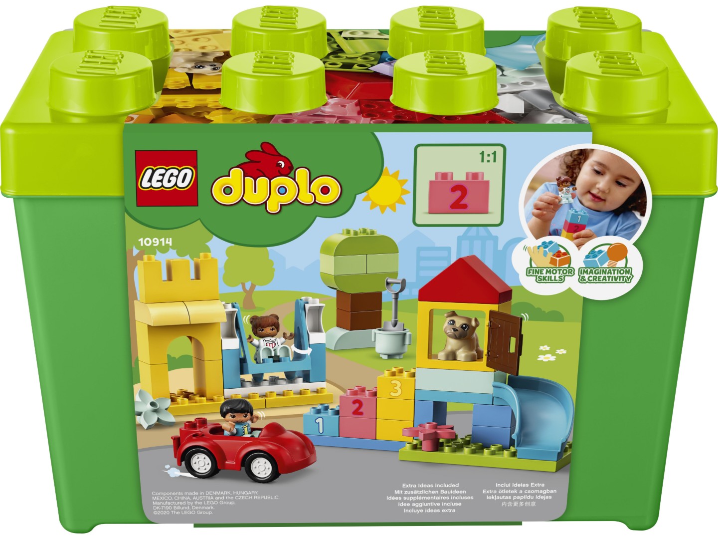 Конструктор LEGO DUPLO Велика коробка з кубиками (10914) — фото 10