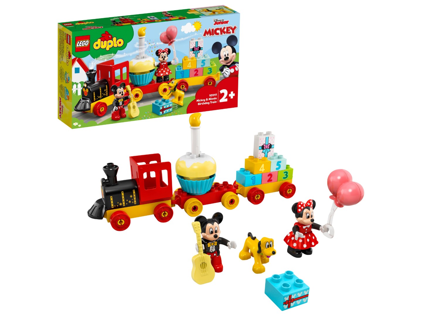 Конструктор LEGO DUPLO │ Disney Святковий потяг Міккі та Мінні (10941) — фото 1
