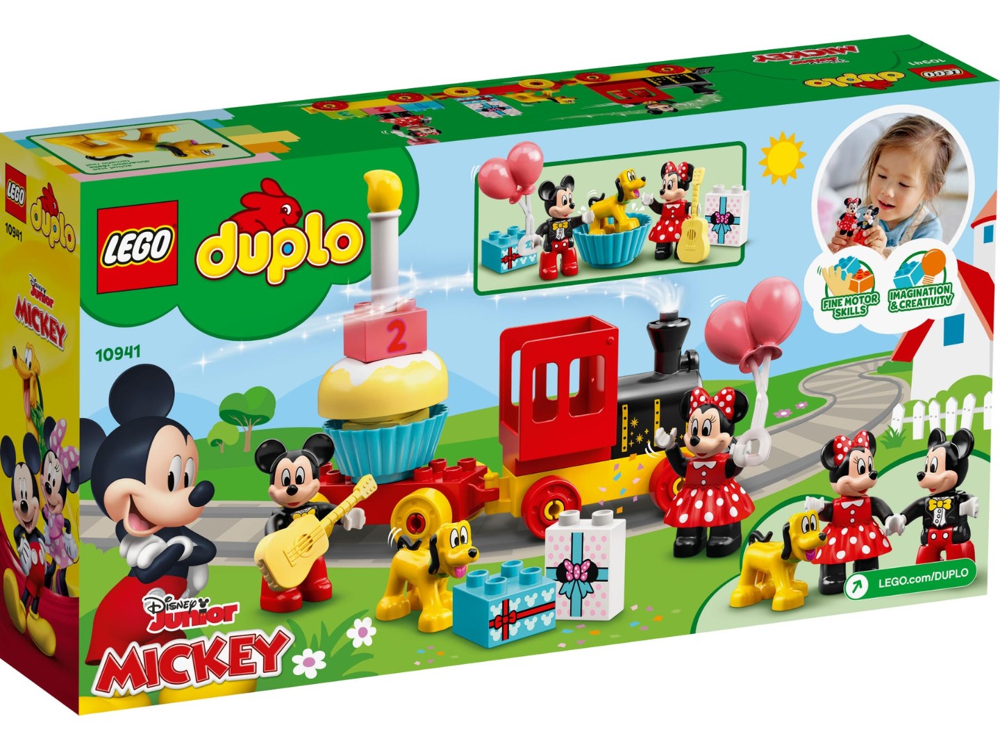 Конструктор LEGO DUPLO │ Disney Святковий потяг Міккі та Мінні (10941) — фото 13