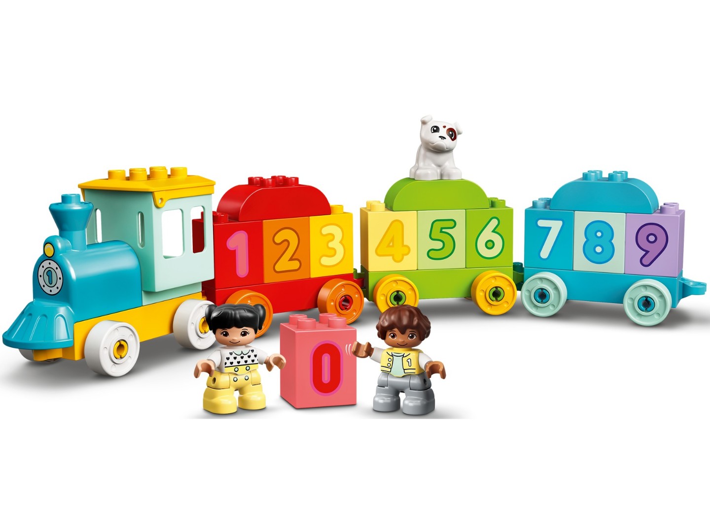 Конструктор LEGO DUPLO My First Потяг із цифрами – вчимося рахувати (10954) — фото 11