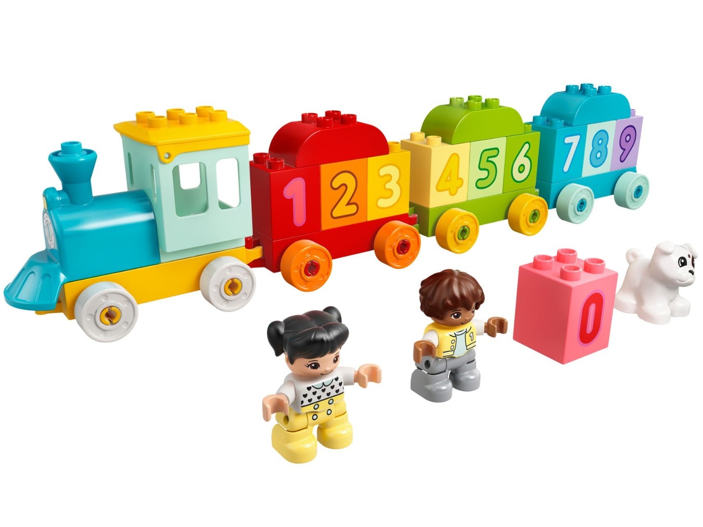 Конструктор LEGO DUPLO My First Потяг із цифрами – вчимося рахувати (10954) — фото 15