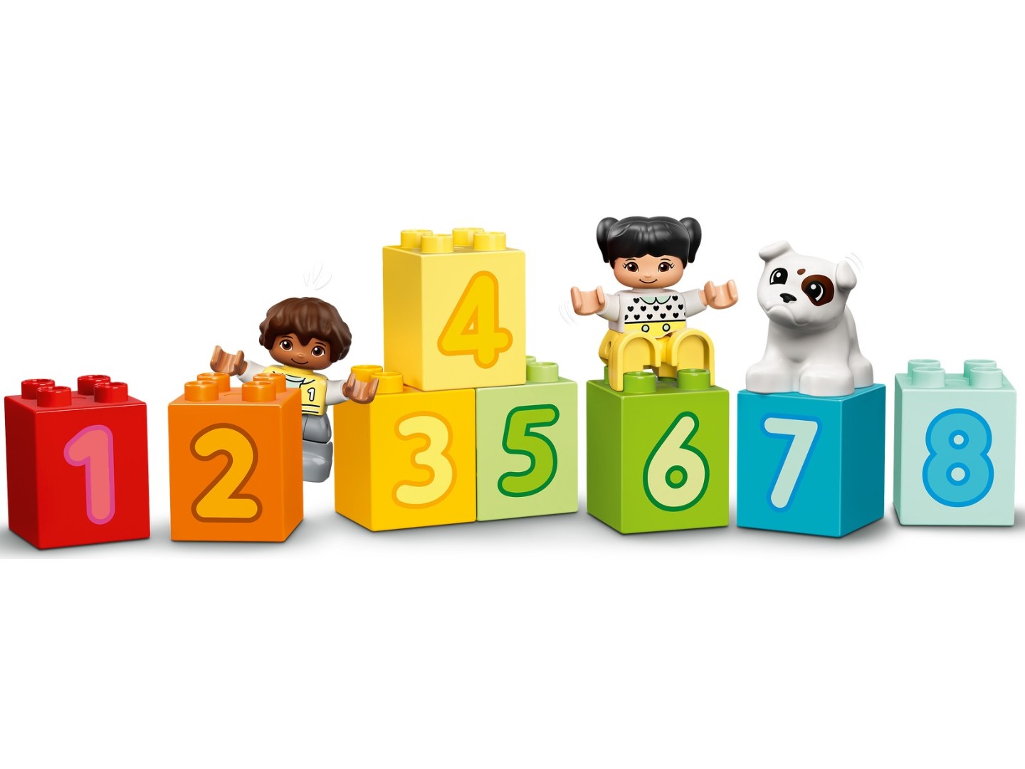 Конструктор LEGO DUPLO My First Потяг із цифрами – вчимося рахувати (10954) — фото 13