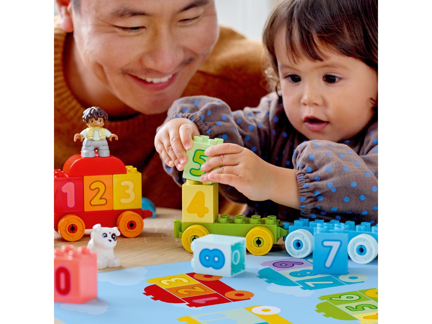 Конструктор LEGO DUPLO My First Потяг із цифрами – вчимося рахувати (10954) — фото 4