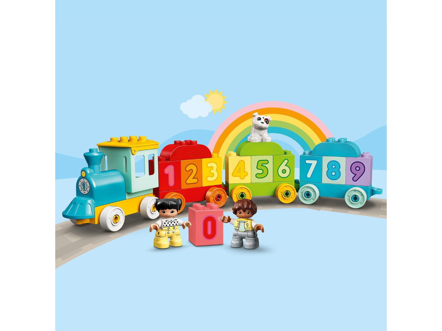 Конструктор LEGO DUPLO My First Потяг із цифрами – вчимося рахувати (10954) — фото 8