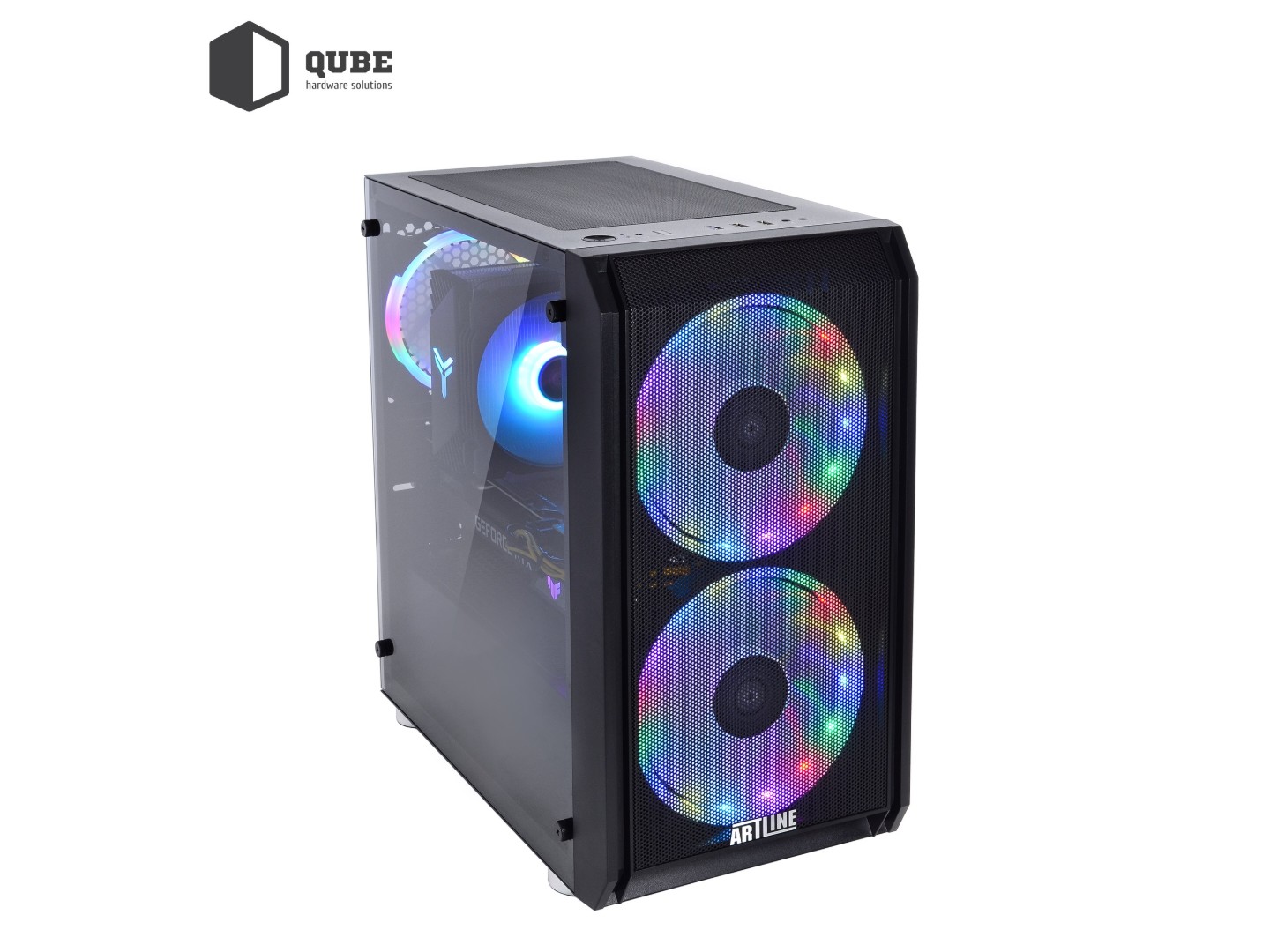 Системний блок QUBE QB Ryzen 7 7700 RTX 5060 Ti 8GB NM 641010Win (Ryzen77700RTX5060TI8GBNM641010Win) — фото 9