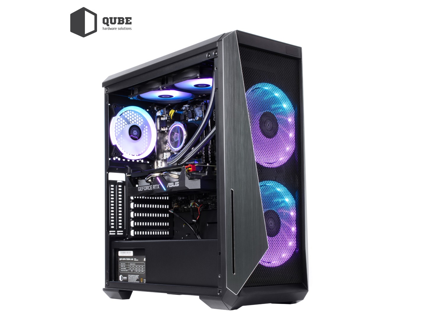 Системний блок QUBE QB Ryzen 7 7700X RTX 3050 8GB W1 324 (Ryzen77700XRTX30508GBW1324) — фото 10