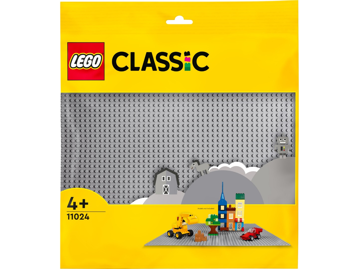 Конструктор LEGO Classic Базова пластина сірого кольору (11024) — фото 7