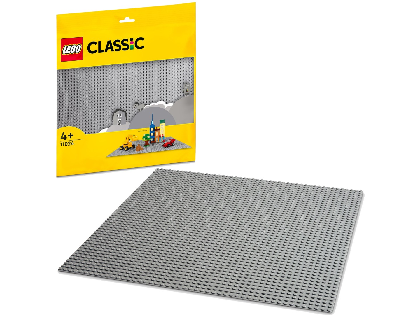 Конструктор LEGO Classic Базова пластина сірого кольору (11024) — фото 1