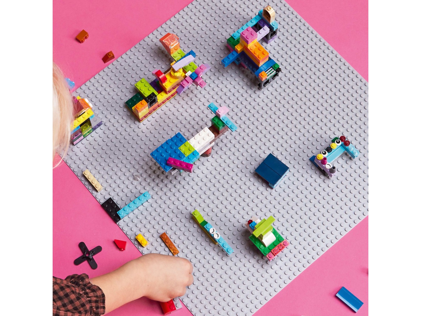 Конструктор LEGO Classic Базова пластина сірого кольору (11024) — фото 3