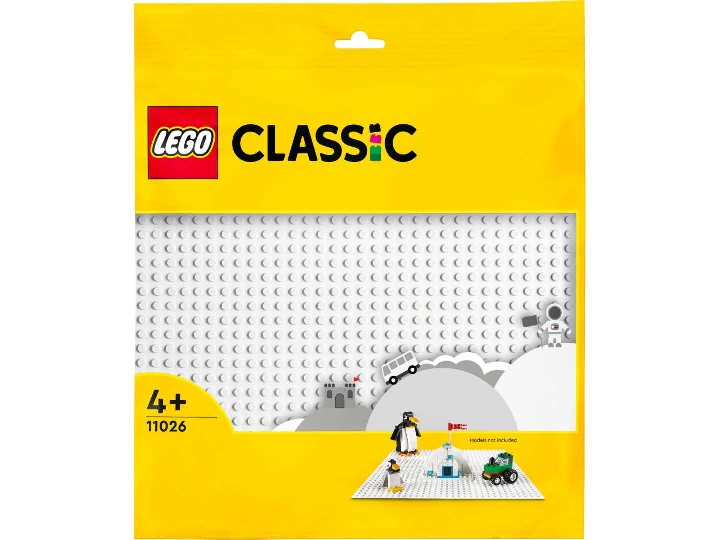 Конструктор LEGO Classic Базова пластина білого кольору (11026) — фото 7
