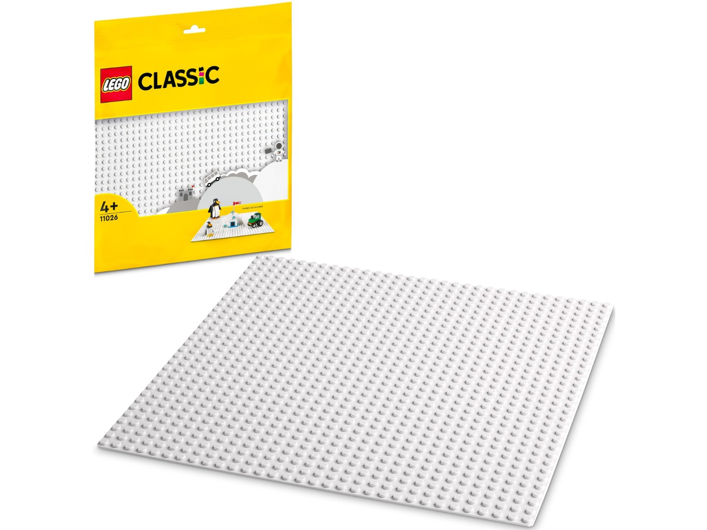 Конструктор LEGO Classic Базова пластина білого кольору (11026) — фото 1