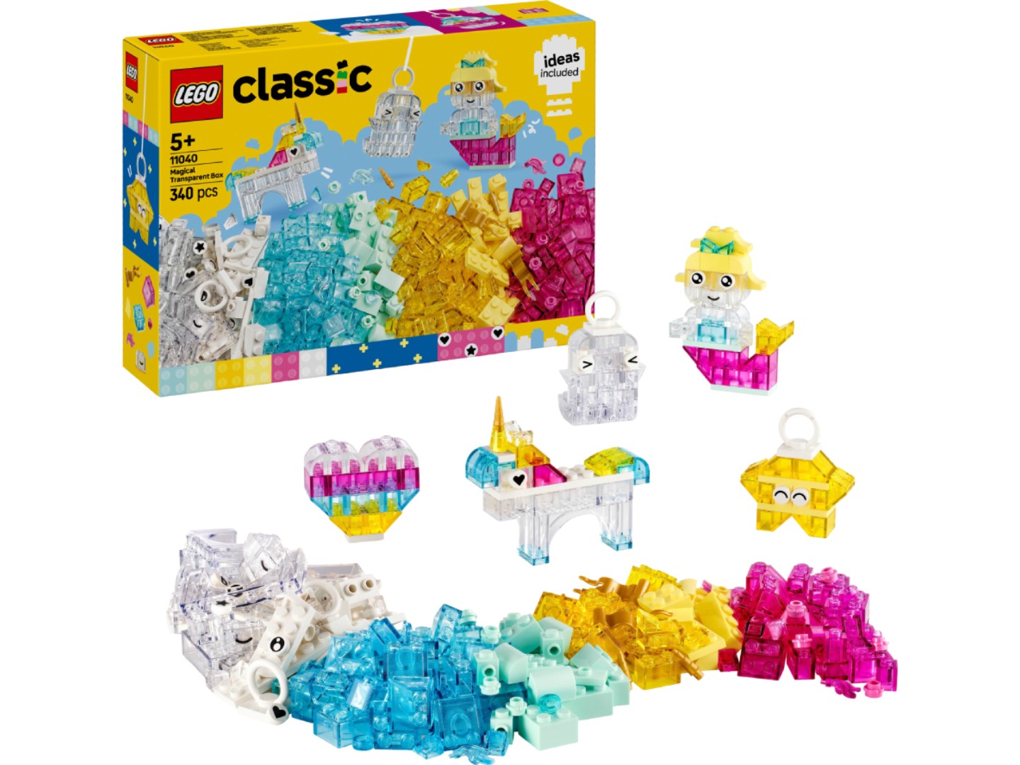 Конструктор LEGO Classic Чарівна прозора коробка (11040) — фото 1