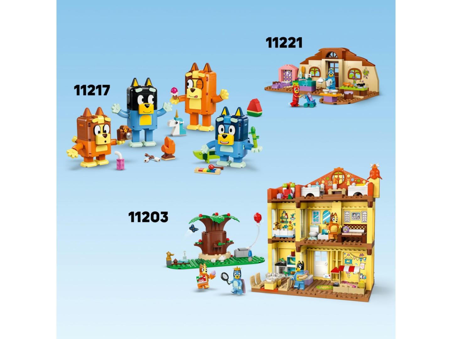 Конструктор LEGO Bluey Школа з Расті та Блуї (11221) — фото 11