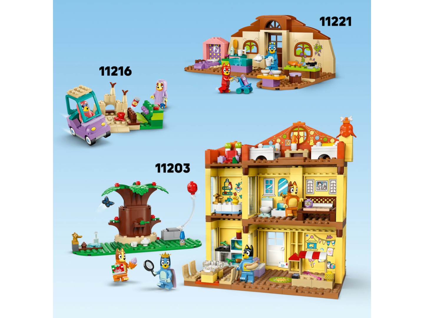 Конструктор LEGO Bluey Школа з Расті та Блуї (11221) — фото 10