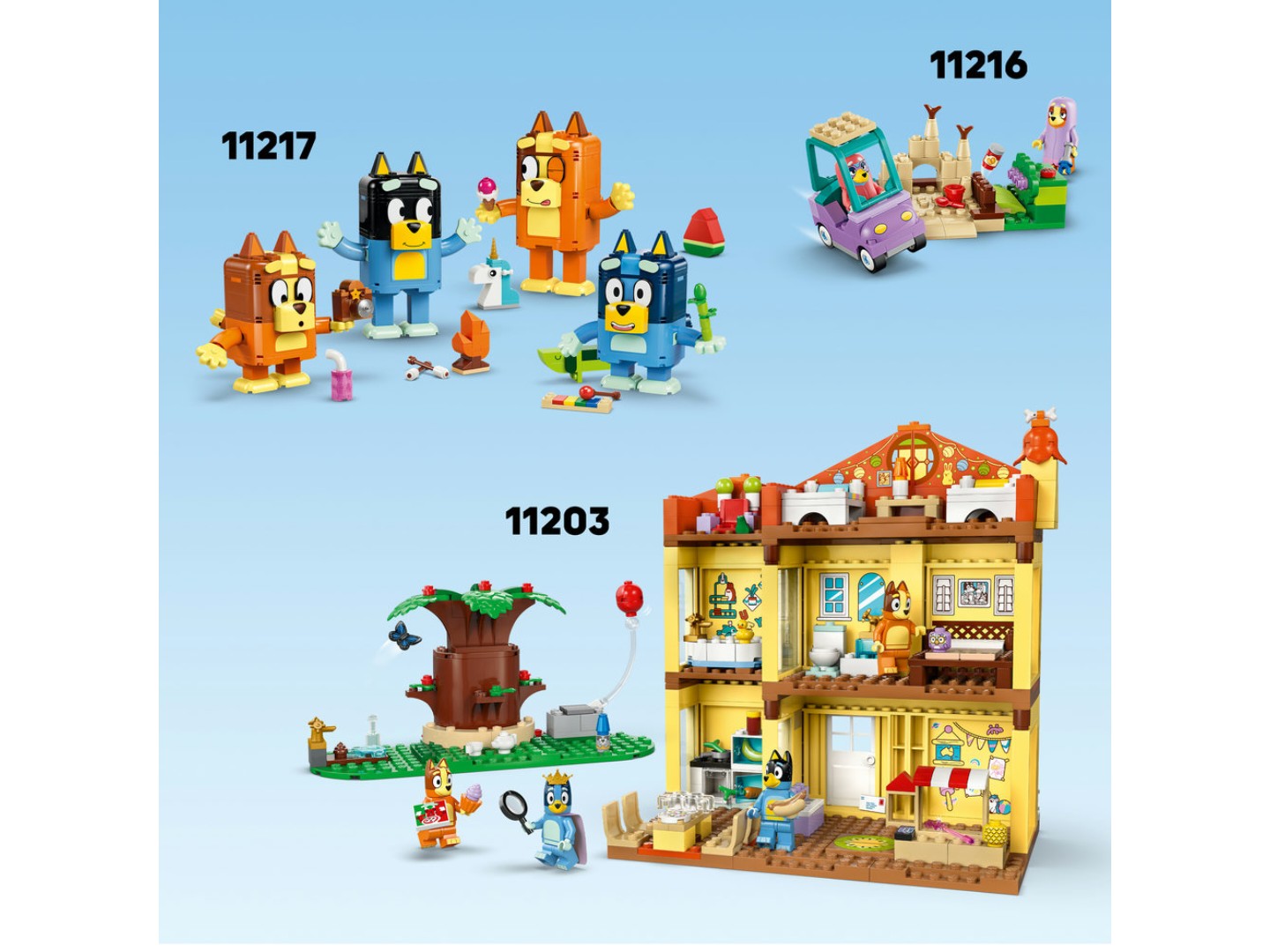 Конструктор LEGO Bluey Школа з Расті та Блуї (11221) — фото 9
