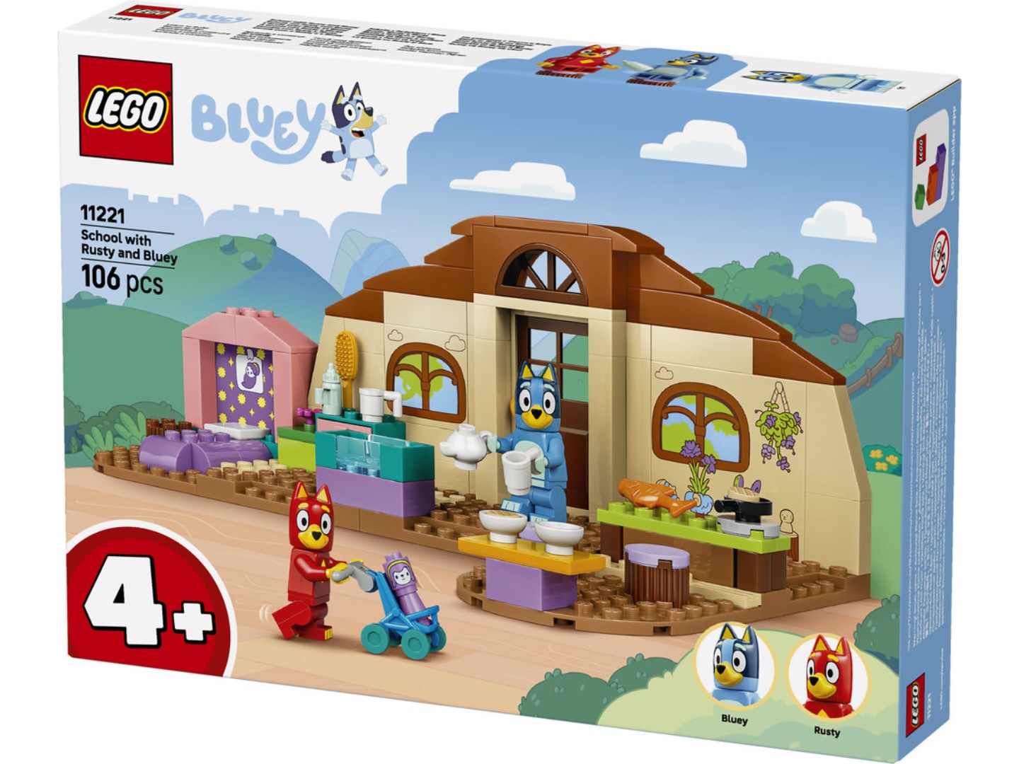 Конструктор LEGO Bluey Школа з Расті та Блуї (11221) — фото 14