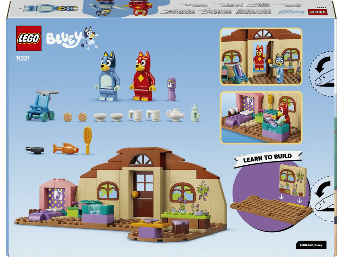 Конструктор LEGO Bluey Школа з Расті та Блуї (11221) — фото 2