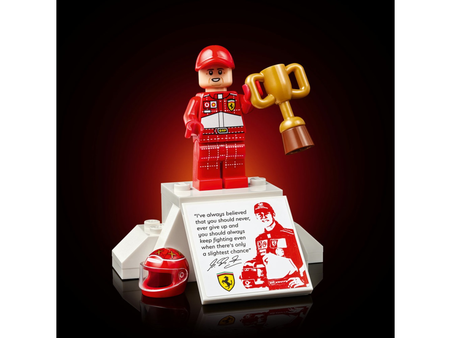 Конструктор LEGO Icons Ferrari F2004 та Michael Schumacher (11375) — фото 7