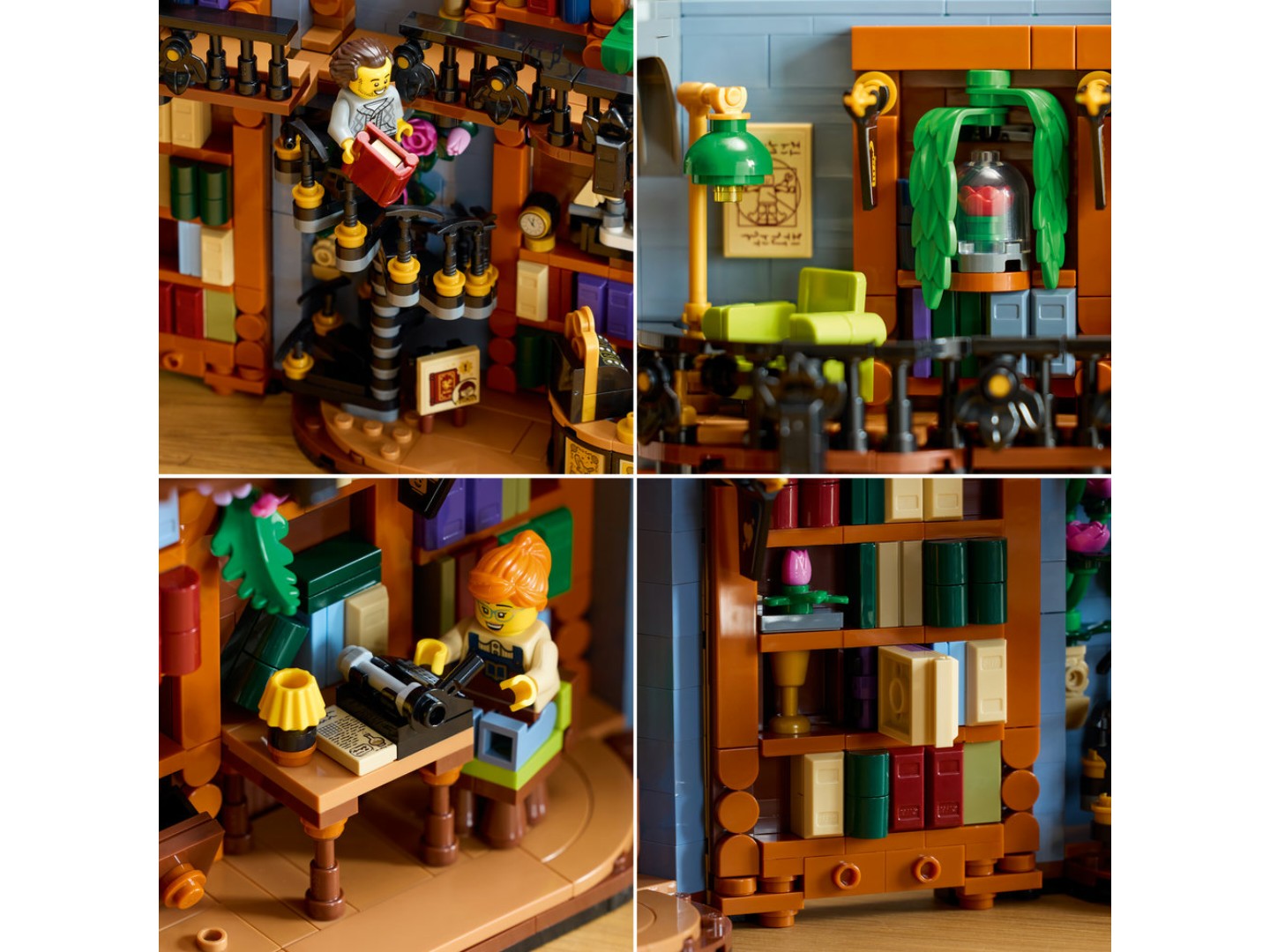 Конструктор LEGO Icons Книгарня: книжковий куточок (11379) — фото 8
