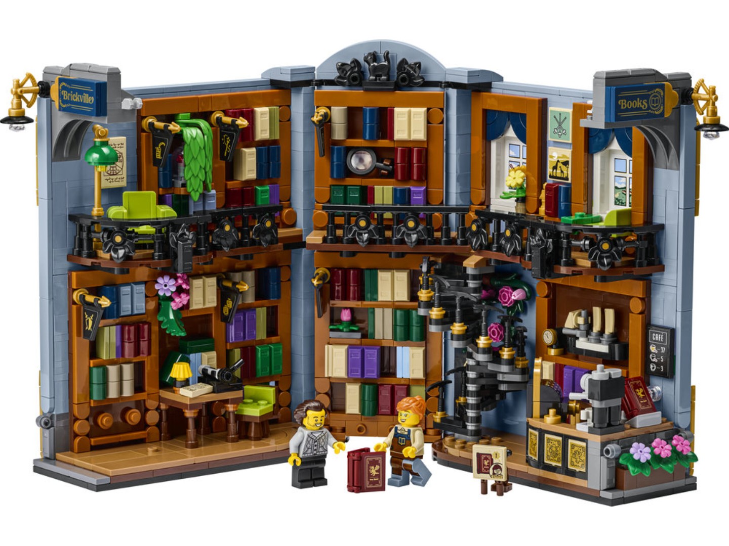 Конструктор LEGO Icons Книгарня: книжковий куточок (11379) — фото 3