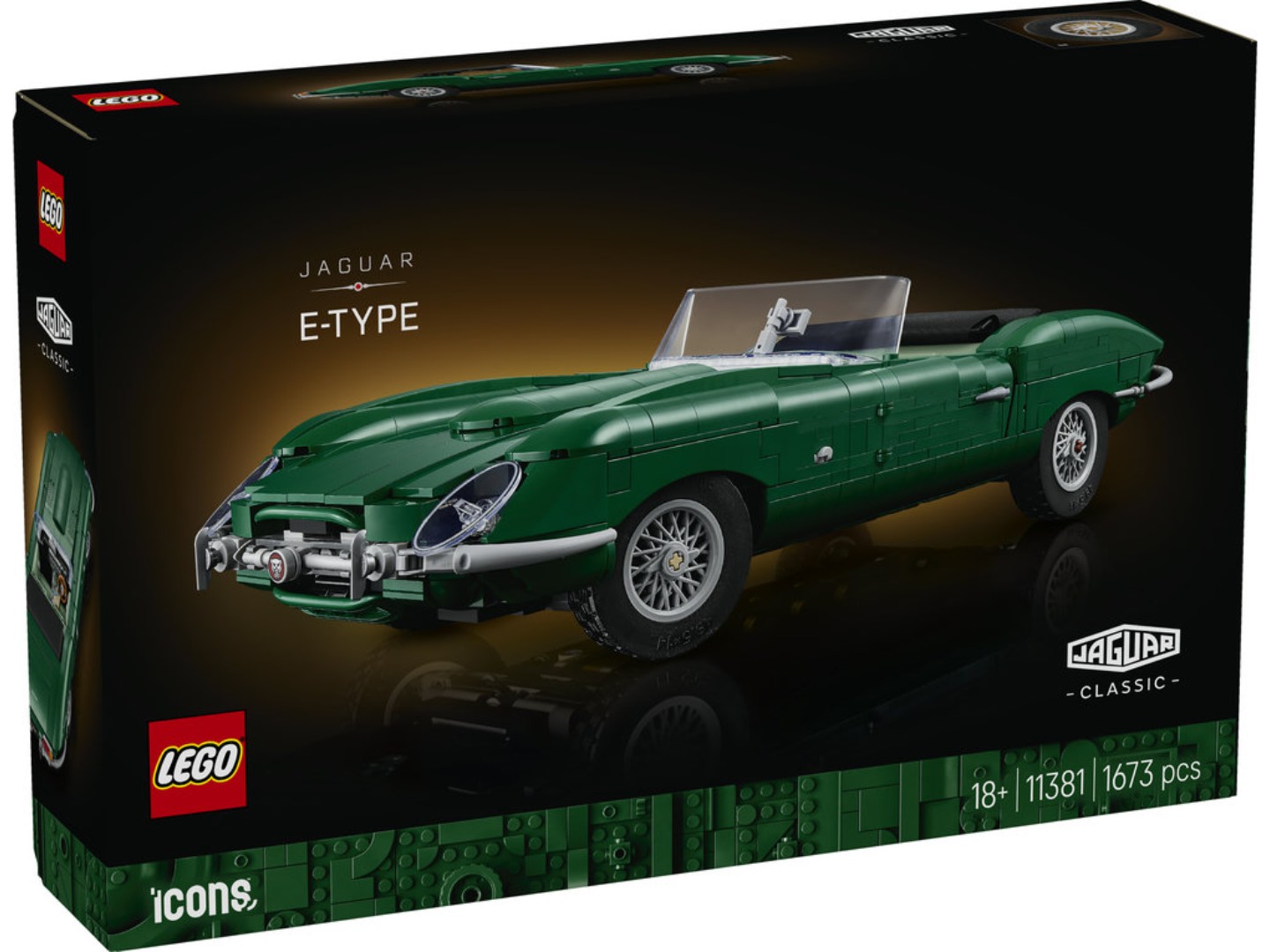 Конструктор LEGO Icons Jaguar E-Type (11381) — фото 11