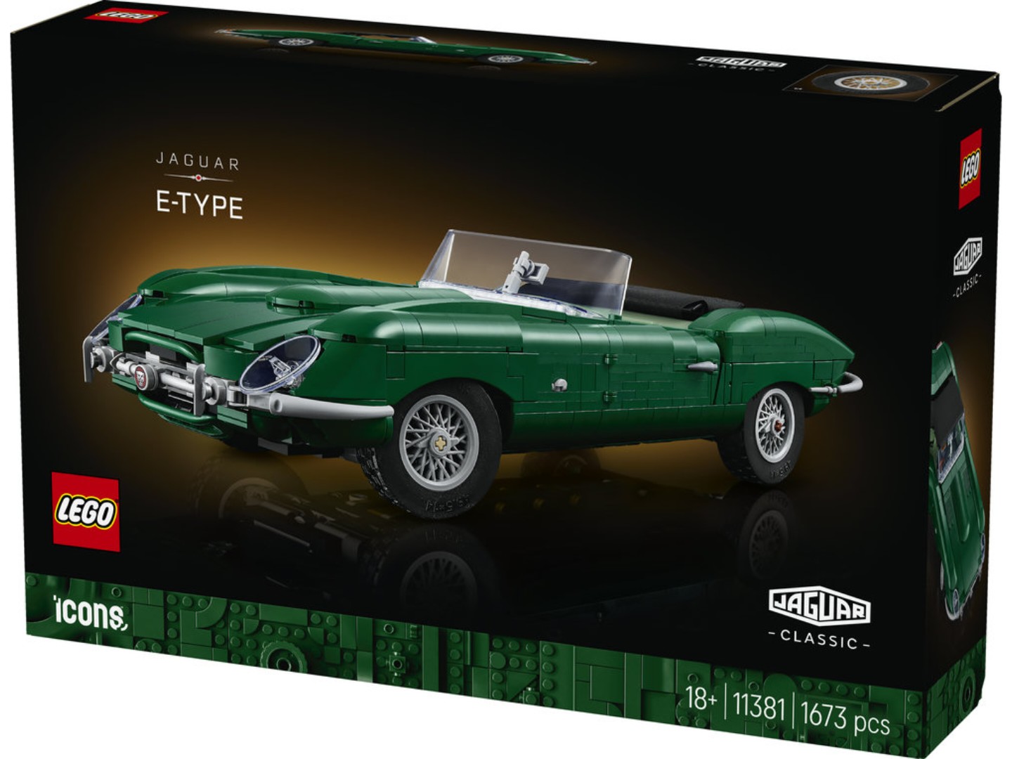 Конструктор LEGO Icons Jaguar E-Type (11381) — фото 13