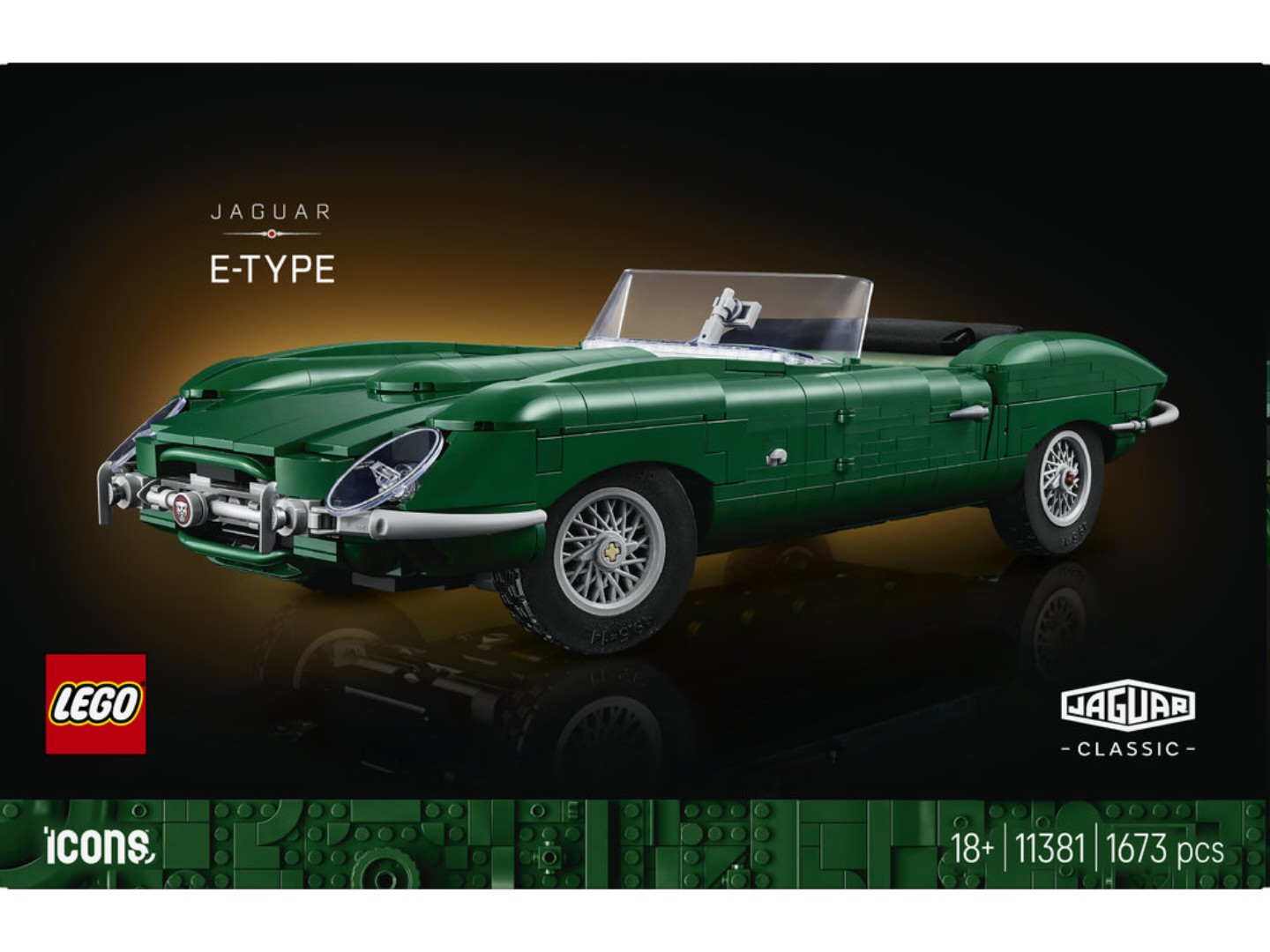 Конструктор LEGO Icons Jaguar E-Type (11381) — фото 12