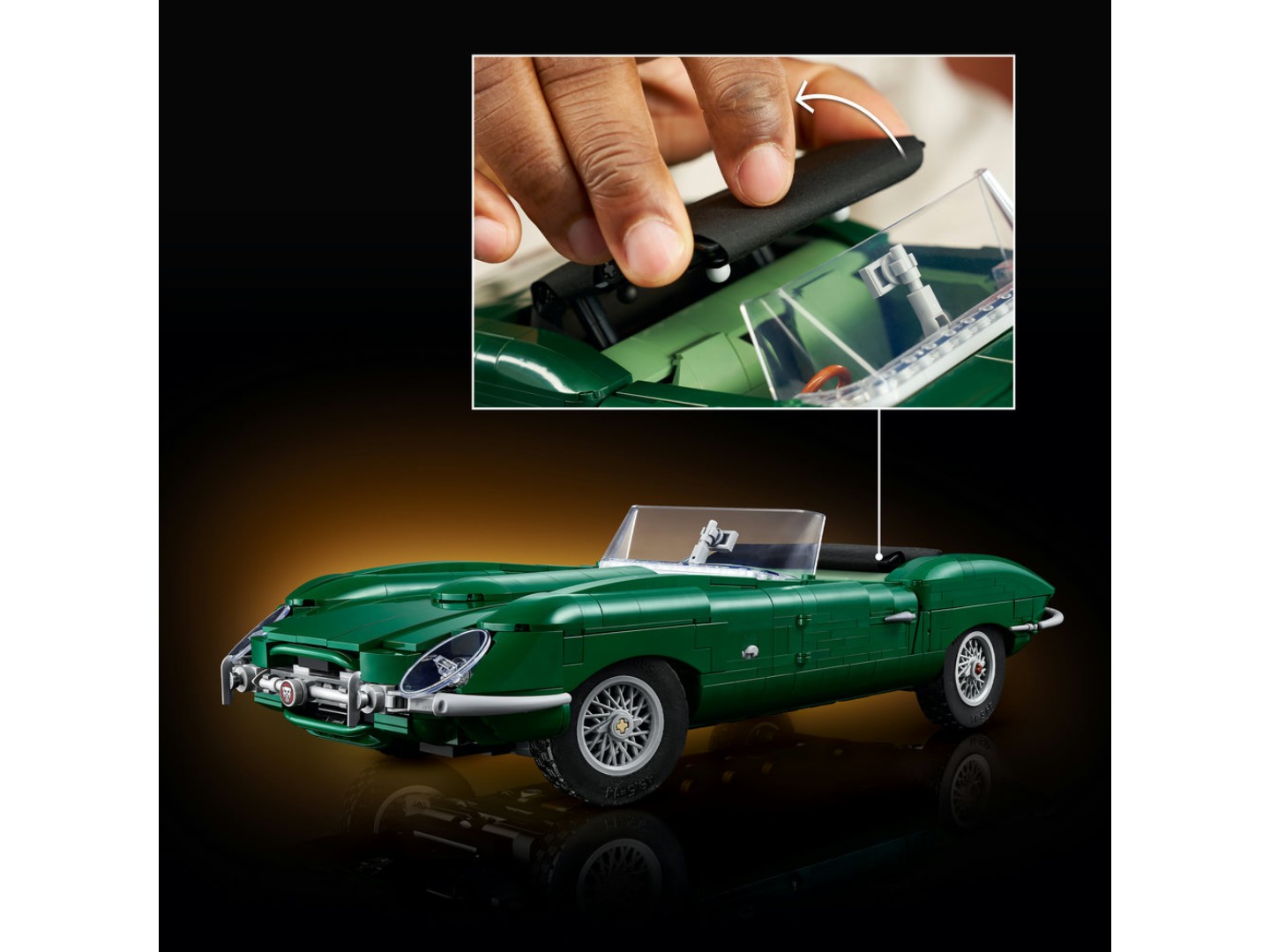 Конструктор LEGO Icons Jaguar E-Type (11381) — фото 7