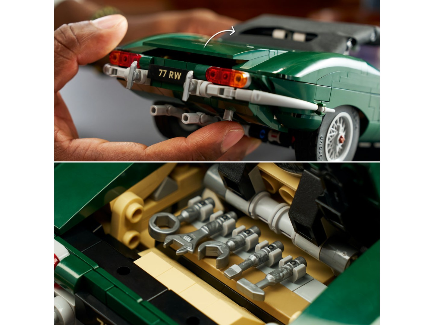 Конструктор LEGO Icons Jaguar E-Type (11381) — фото 8