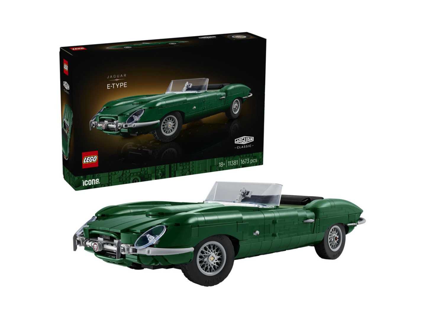 Конструктор LEGO Icons Jaguar E-Type (11381) — фото 1