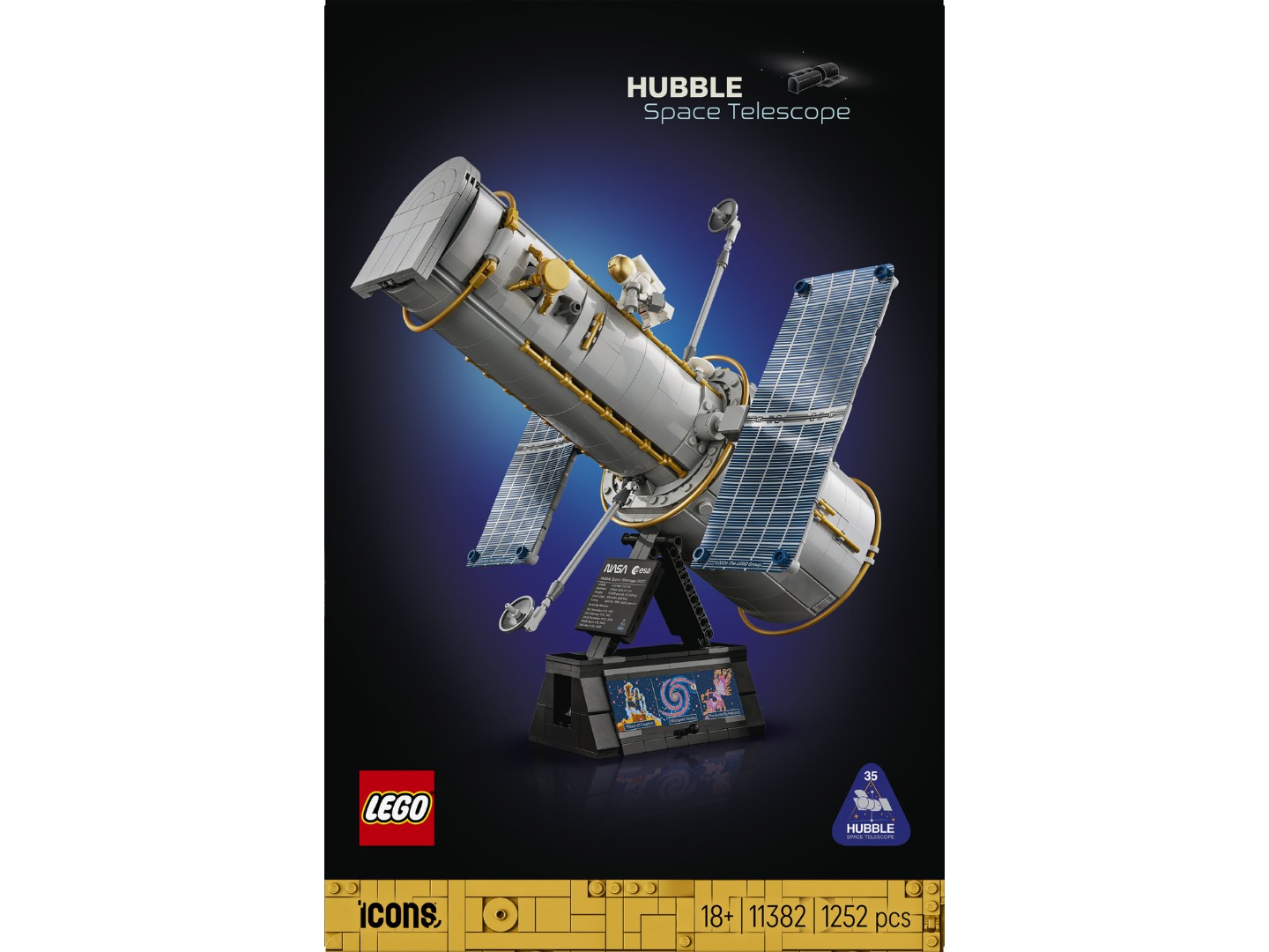 Конструктор LEGO Icons Космічний телескоп «Габбл» (11382) — фото 12