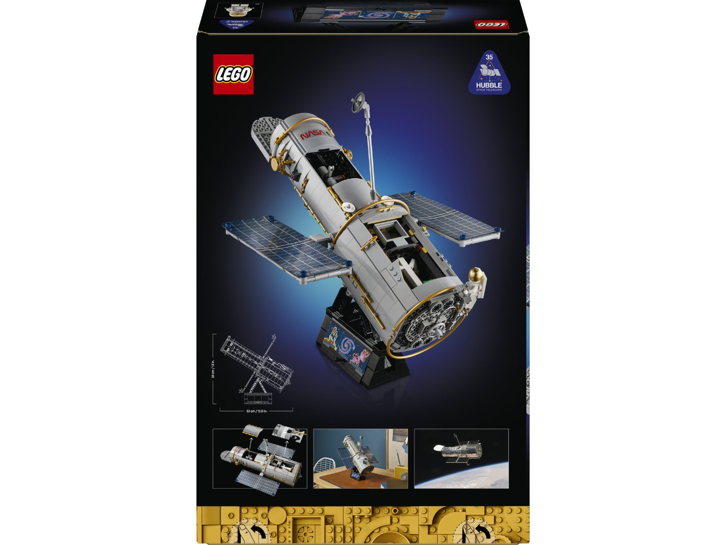 Конструктор LEGO Icons Космічний телескоп «Габбл» (11382) — фото 2