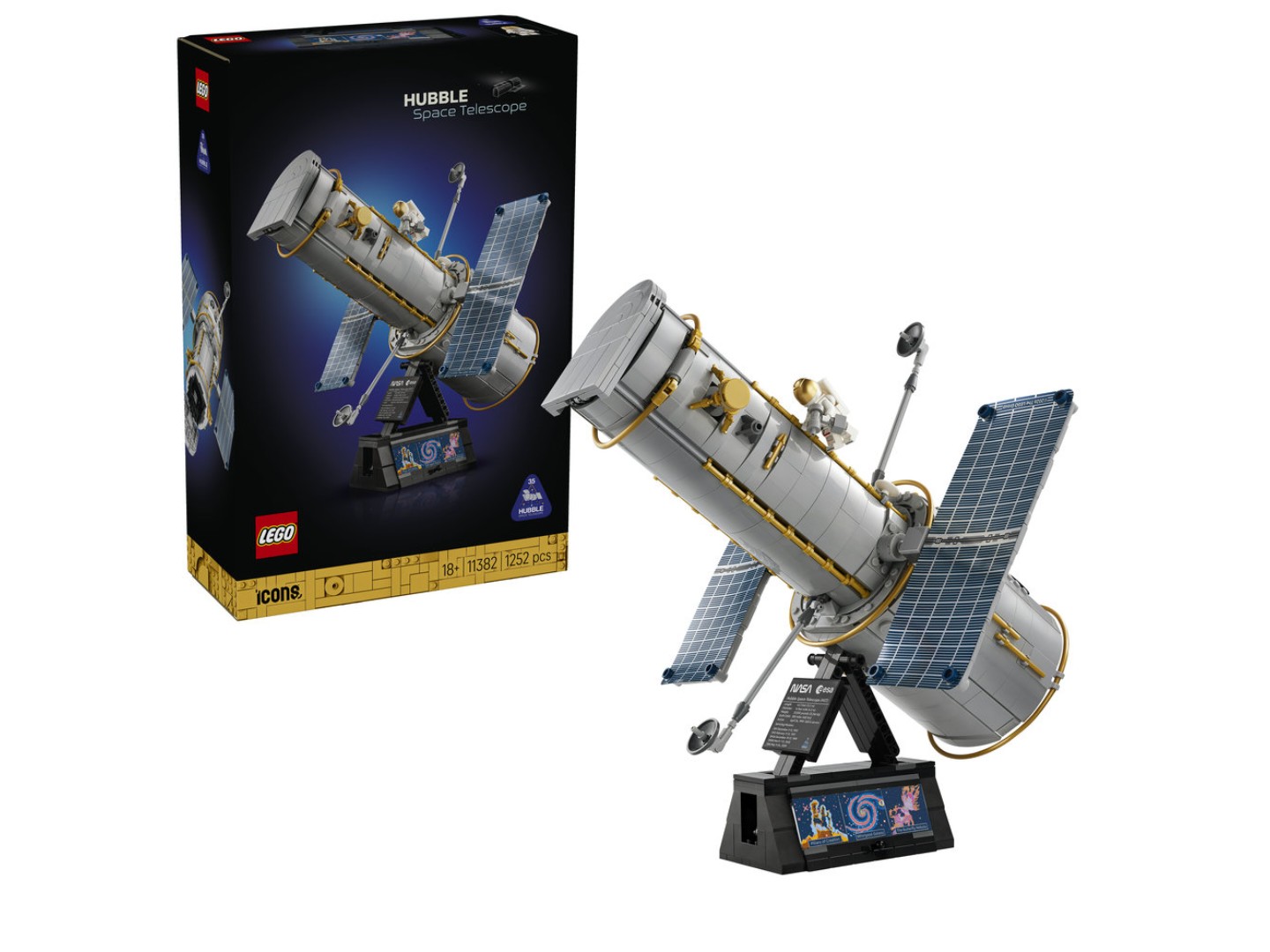 Конструктор LEGO Icons Космічний телескоп «Габбл» (11382) — фото 1