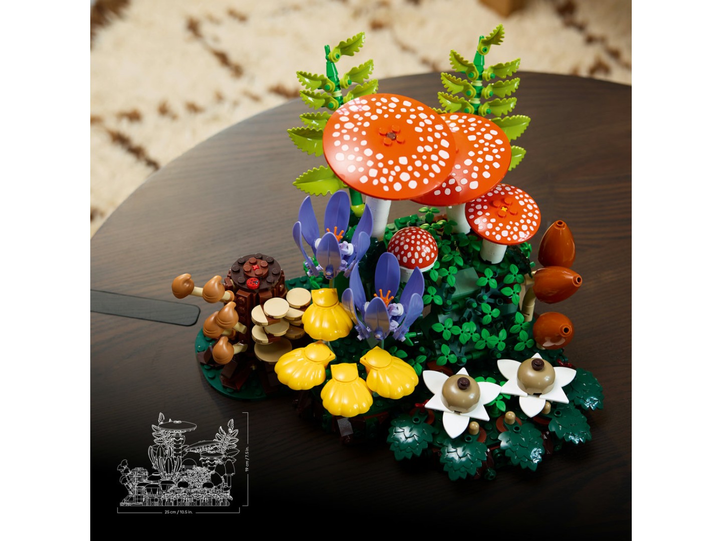 Конструктор LEGO Botanicals Лісові гриби (11505) — фото 8