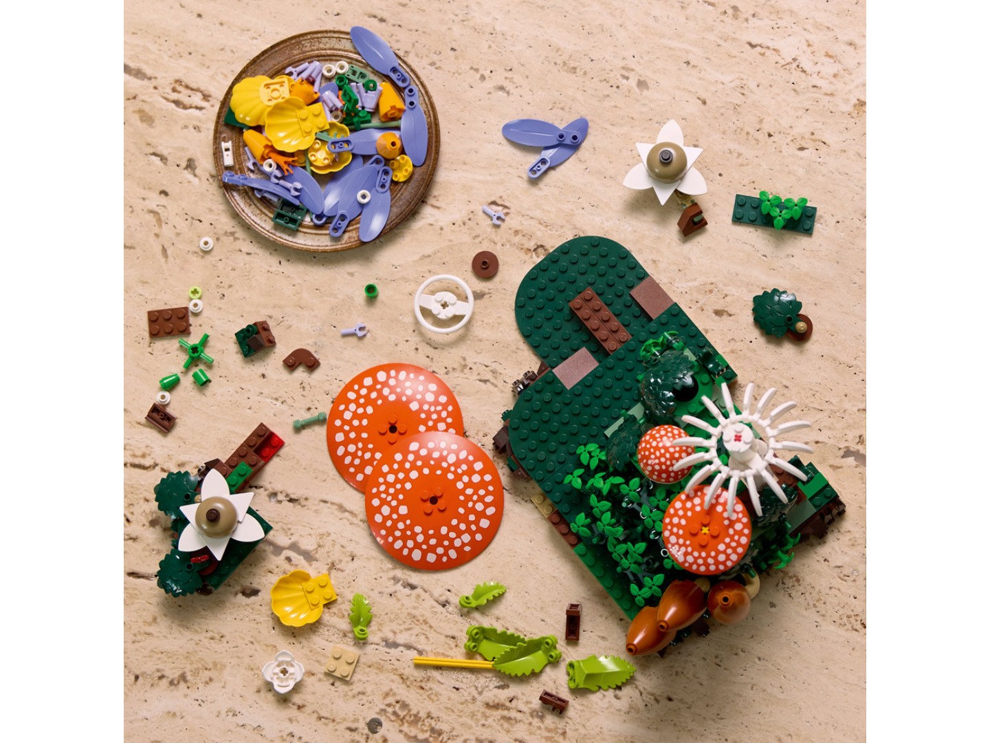 Конструктор LEGO Botanicals Лісові гриби (11505) — фото 10