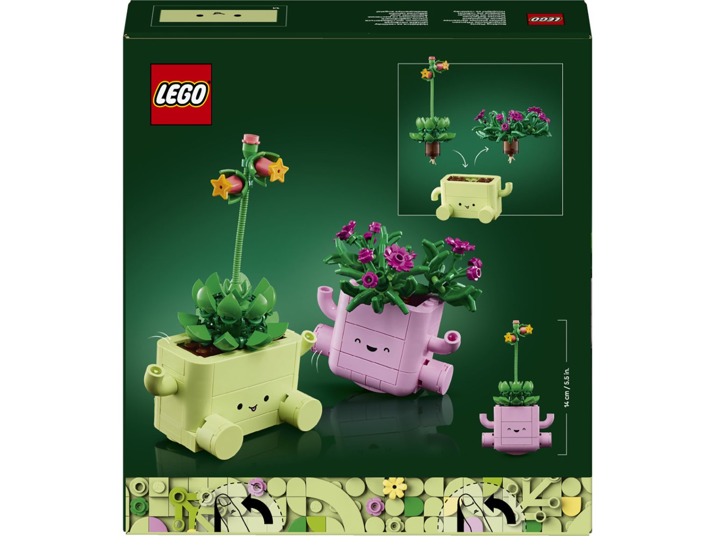 Конструктор LEGO Botanicals Рослини, що гойдаються (11506) — фото 2