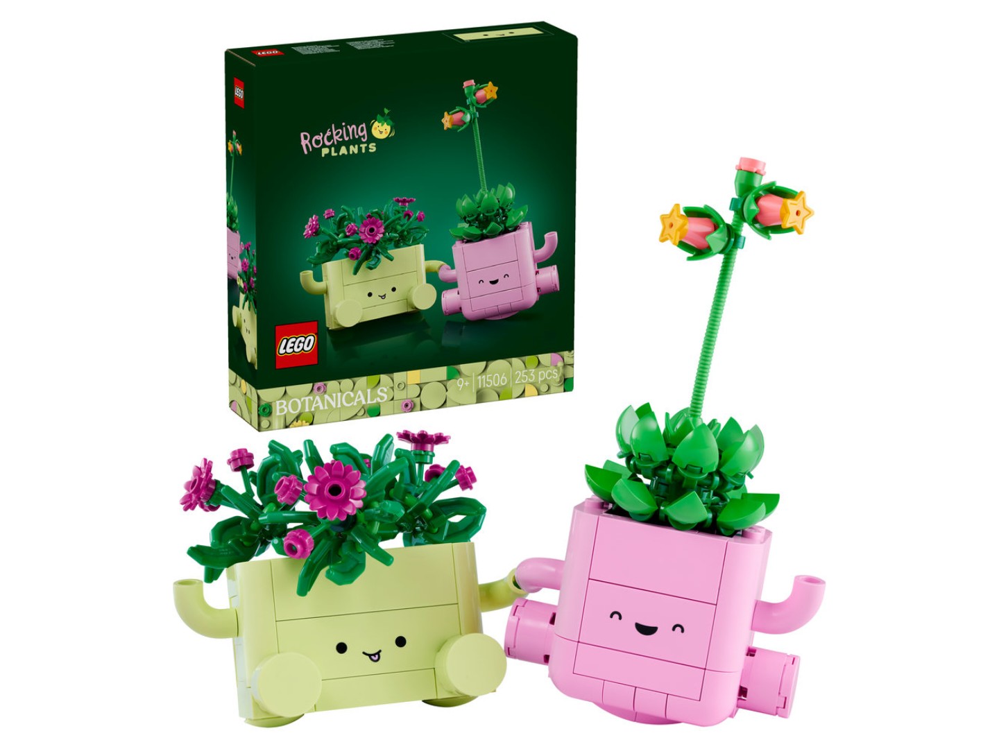 Конструктор LEGO Botanicals Рослини, що гойдаються (11506) — фото 1