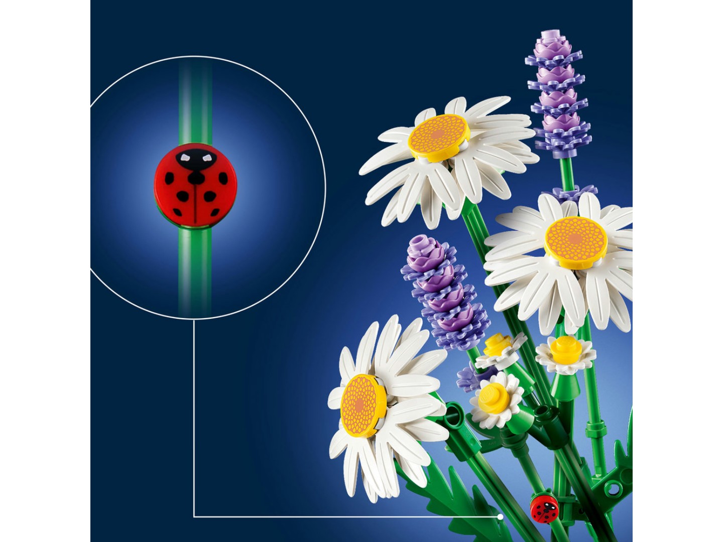 LEGO Botanicals Ромашки (11508) — фото 7