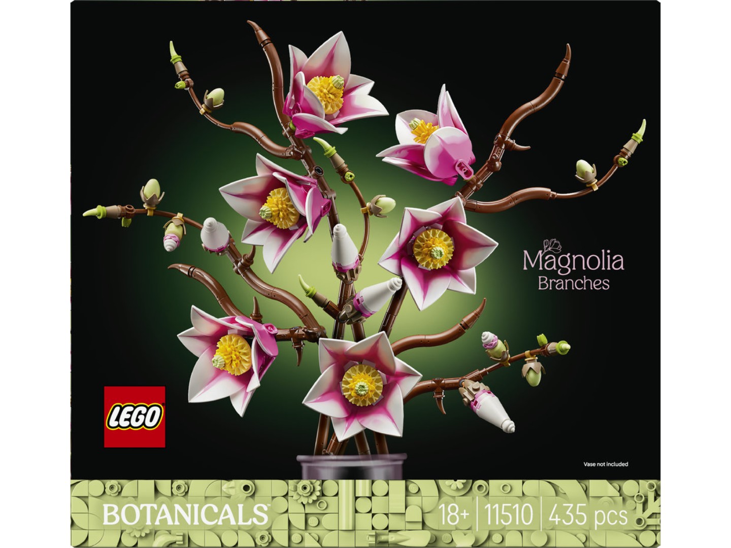 Конструктор LEGO Botanicals Гілки магнолії (11510) — фото 12
