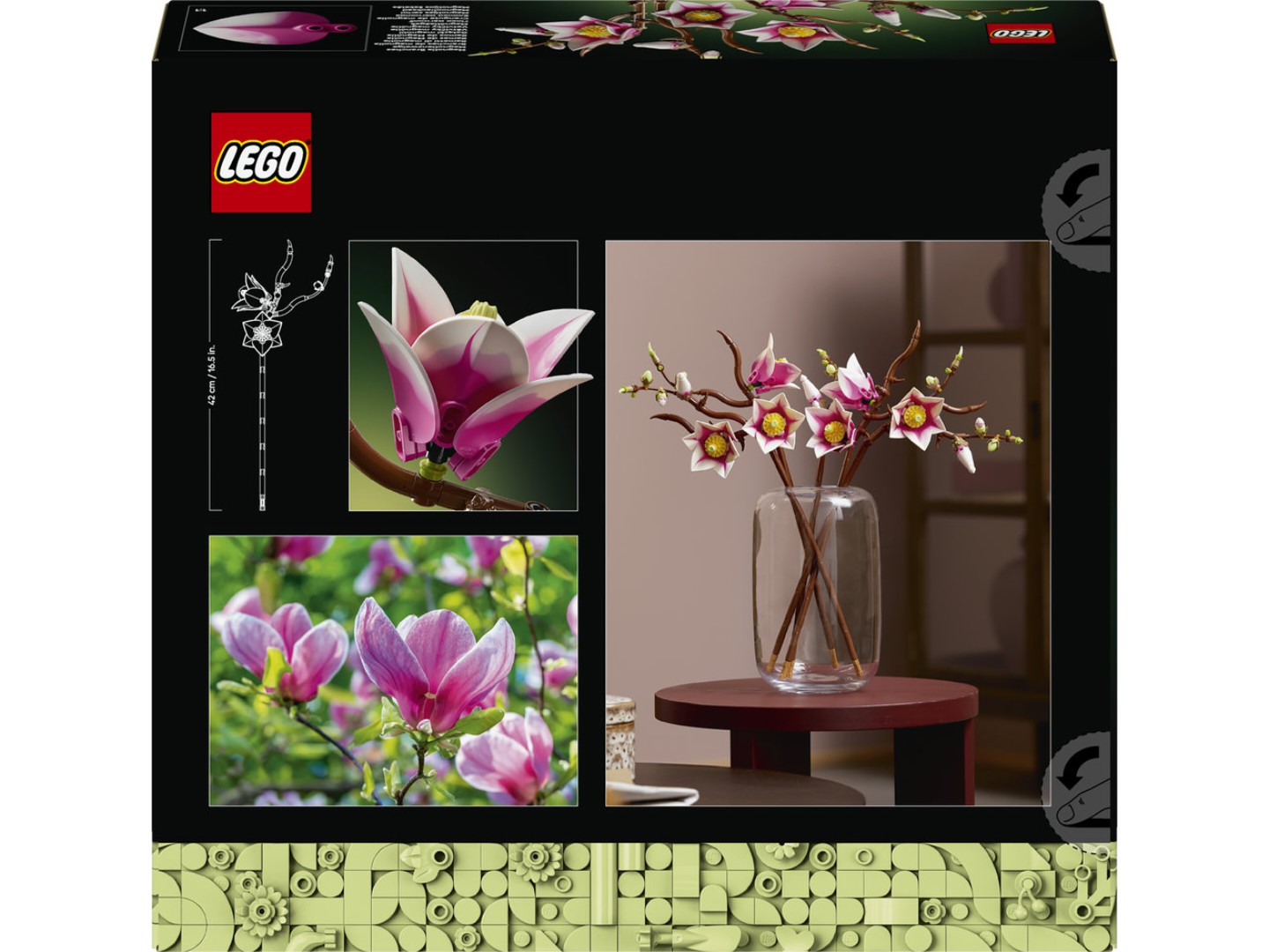 Конструктор LEGO Botanicals Гілки магнолії (11510) — фото 2