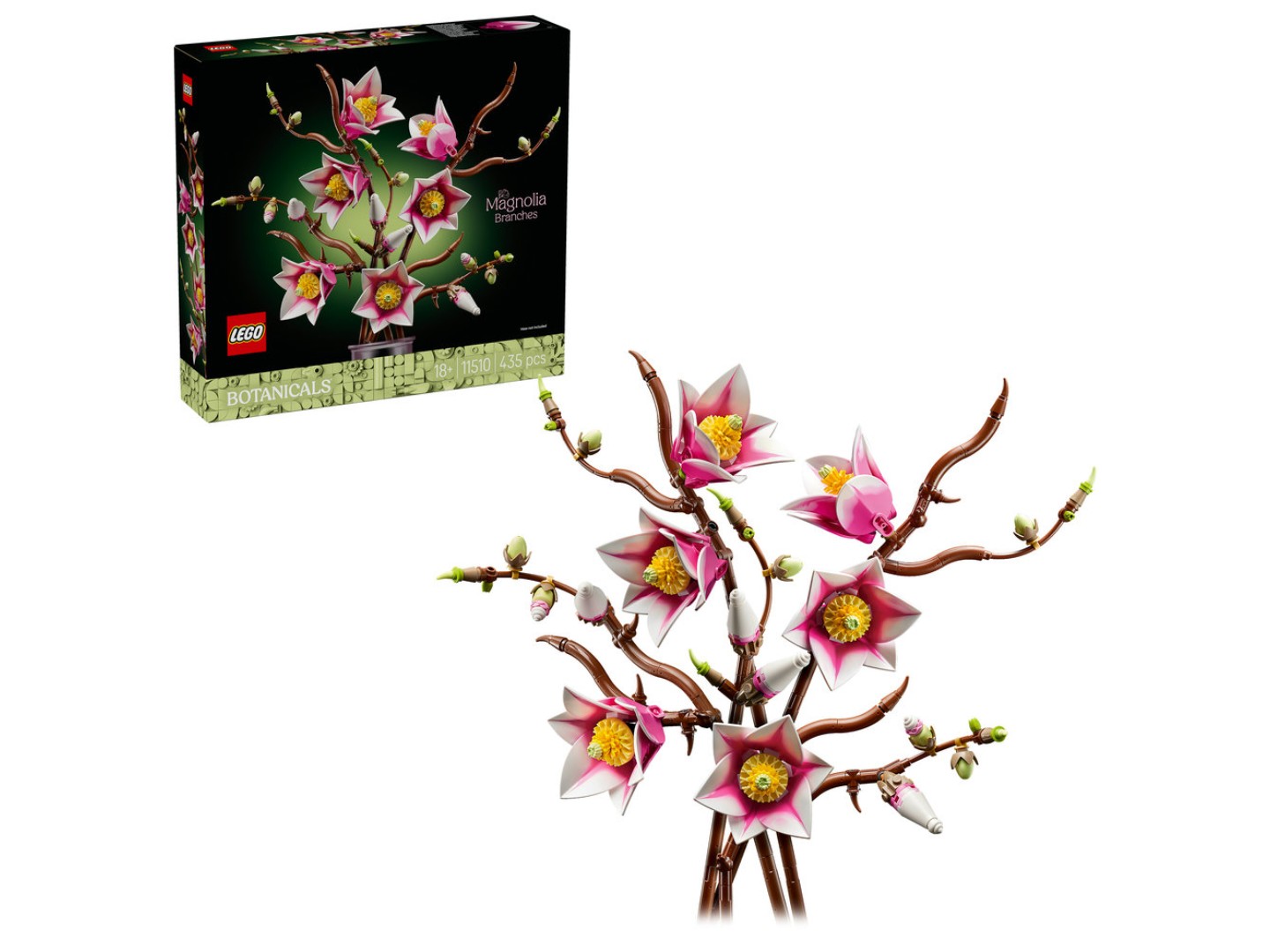 Конструктор LEGO Botanicals Гілки магнолії (11510) — фото 1