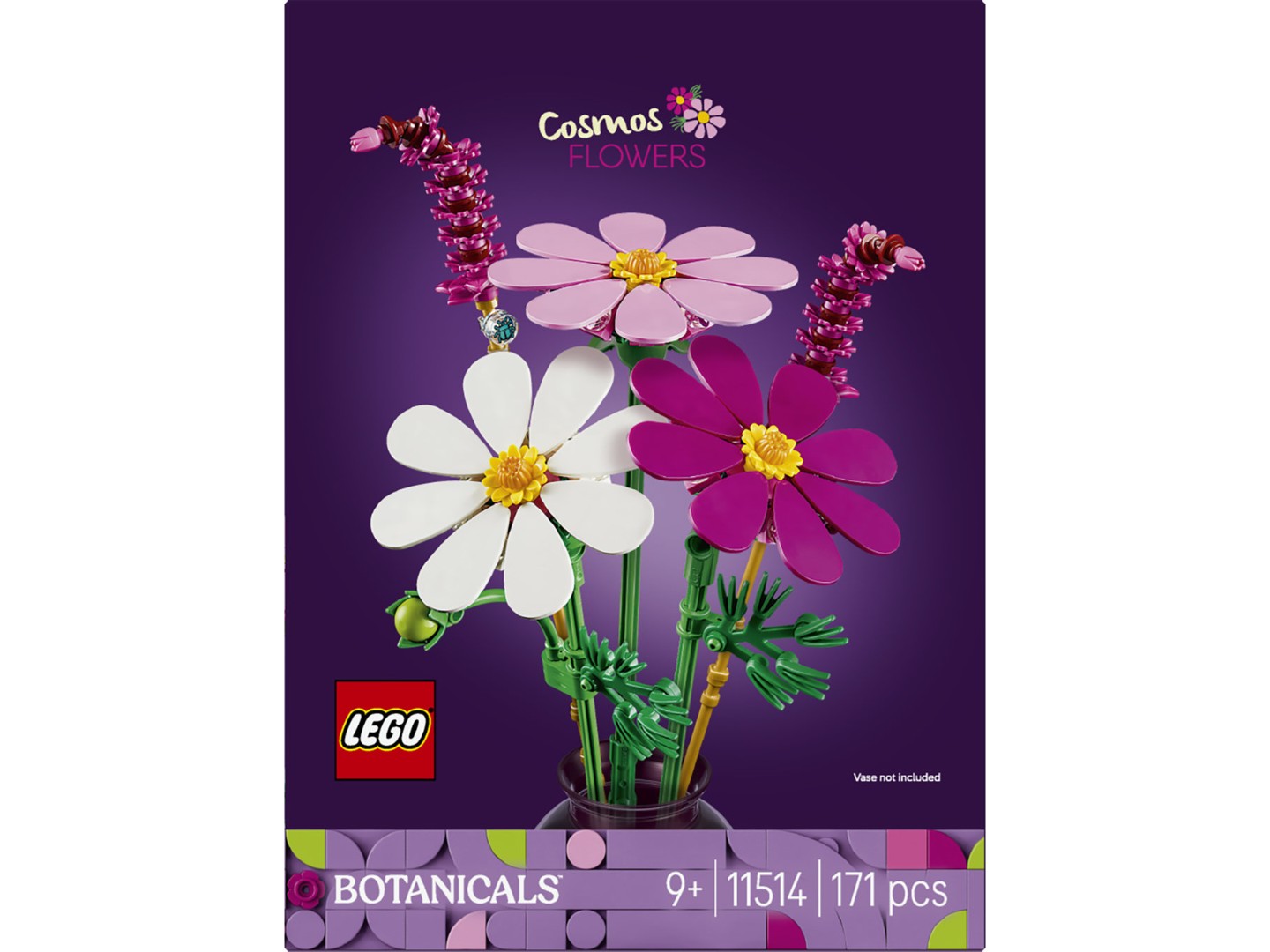 Конструктор LEGO Botanicals Квіти космеї (11514) — фото 11