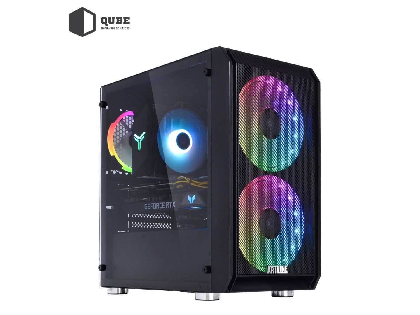 Системний блок QUBE QB Ryzen 5 9600X RTX 5060 Ti 8GB NM 641010Win (Ryzen59600XRTX5060TI8GBNM641010Win) — фото 9