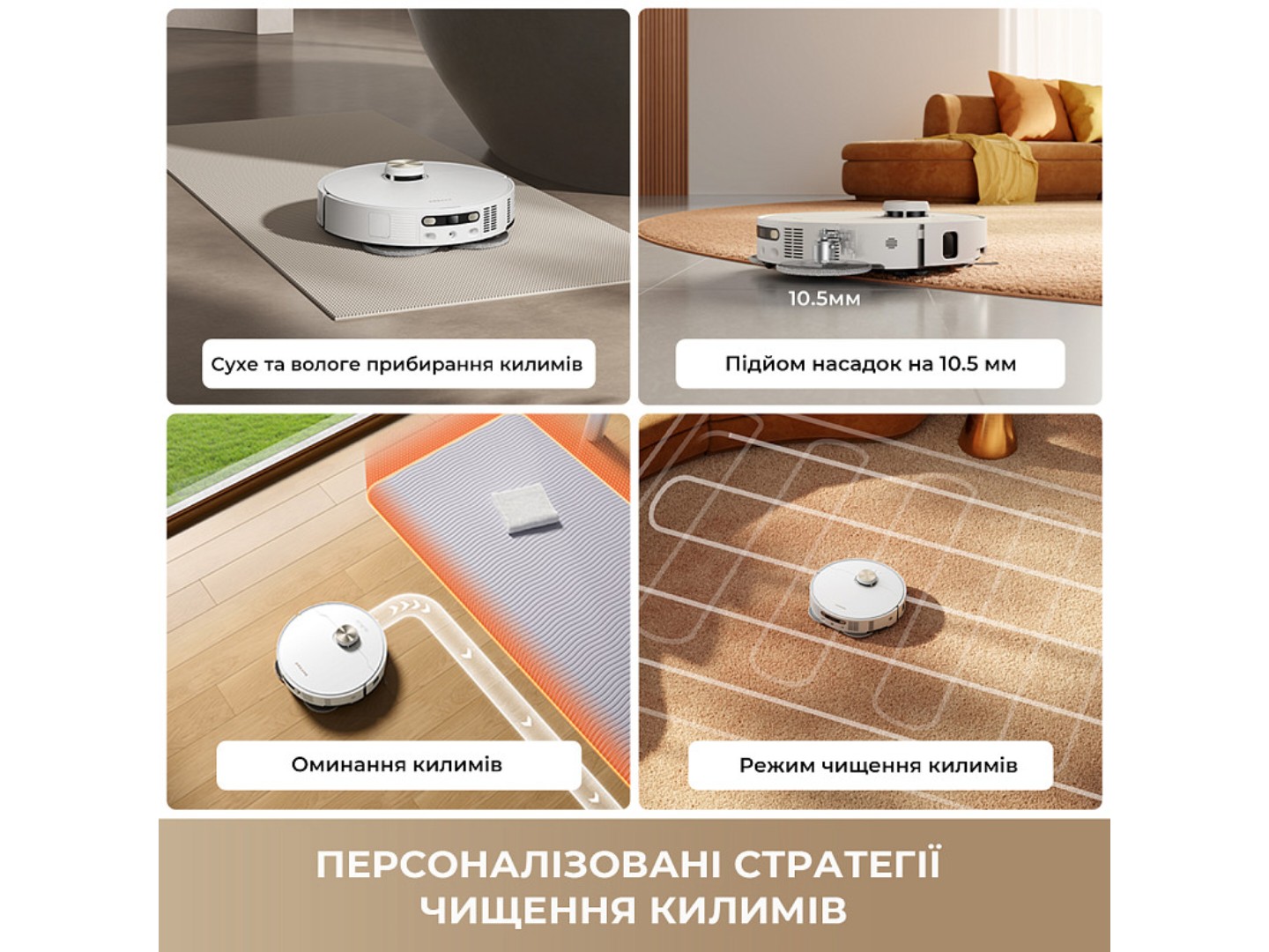 Робот-пилосос миючий Dreame L50s Pro Ultra White (RLL88HE-Wh) — фото 10
